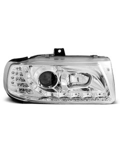 Фарове с дневни светлини хром за SEAT IBIZA/CORDOBA/ POLO VARIANT. SEDAN 10.93-08.99