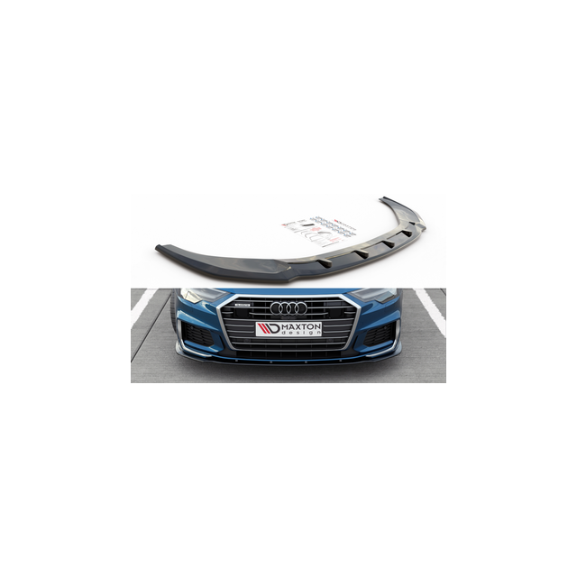 купи Добавка за предна броня/лип спойлер V.2 Audi A6 S-Line / S6 C8 - Maxton Design