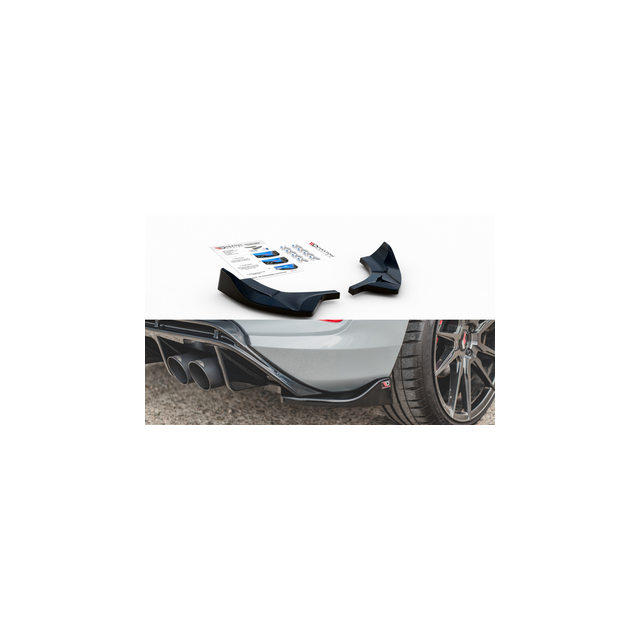 Добавки за задна броня v.2 Ford Fiesta Mk8 St - Maxton Design