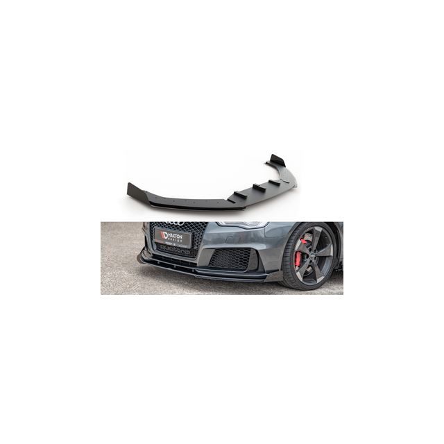 купи Добавка за предна броня/лип спойлер + Добавки Audi RS3 8V Sportback - Maxton Design