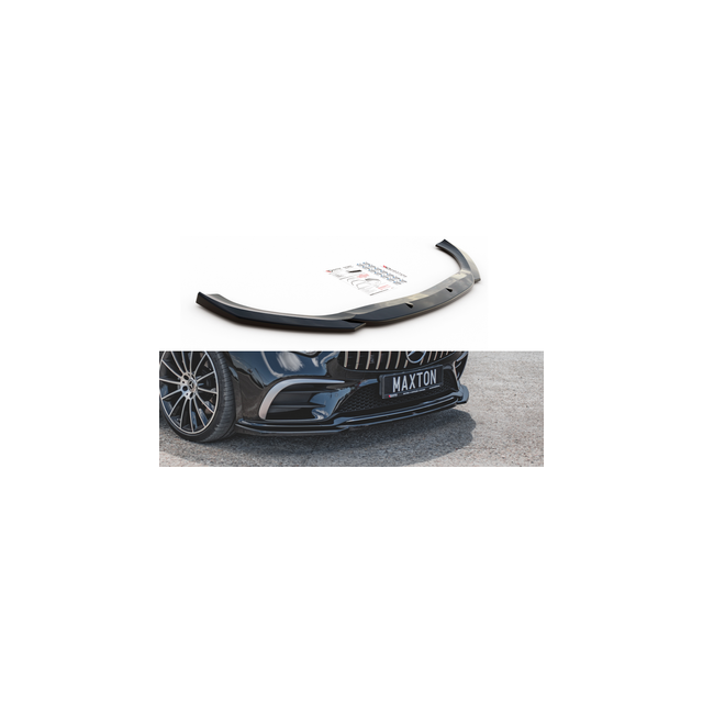 купи Добавка за предна броня/лип спойлер V.1 Mercedes-Benz Cls AMG-Line / 53AMG C257 - Maxton Design