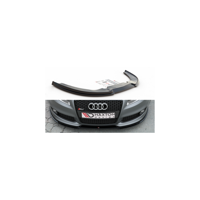 купи Добавка за предна броня/лип спойлер V.1 Audi RS4 B7 - Maxton Design