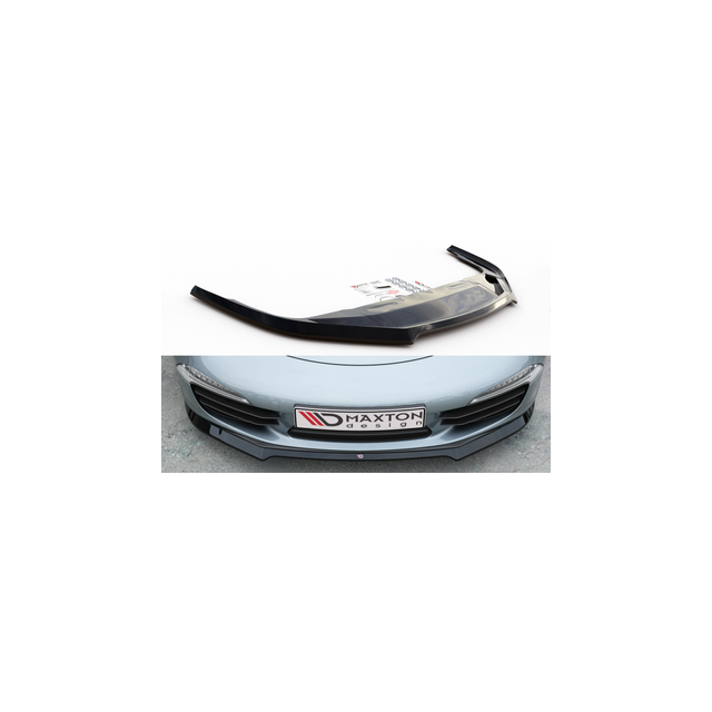 купи Добавка за предна броня/лип спойлер V.1 Porsche 911 Carrera 991 - Maxton Design