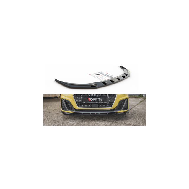 купи Добавка за предна броня/лип спойлер V.1 Audi A1 S-Line GB - Maxton Design