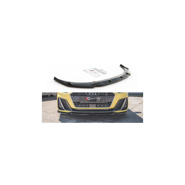 купи Добавка за предна броня/лип спойлер V.3 Audi A1 S-Line GB - Maxton Design