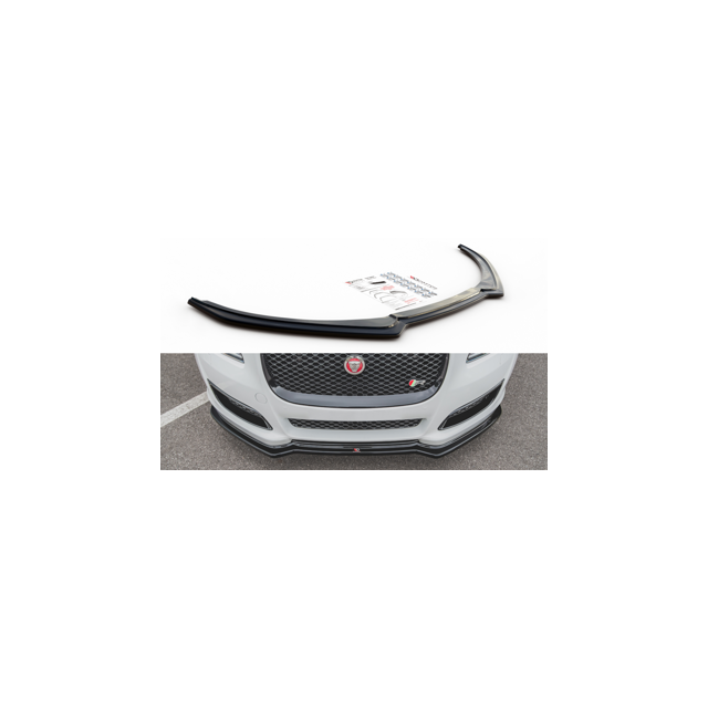 купи Добавка за предна броня/лип спойлер Jaguar XJ X351 Facelift - Maxton Design