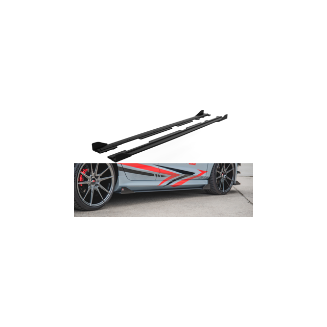 Добавки за прагове Ford Fiesta Mk8 ST / ST-LINE - Maxton Design