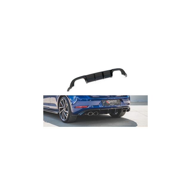 Дифузьор V.3 VW Golf 7 r Facelift - Maxton Design
