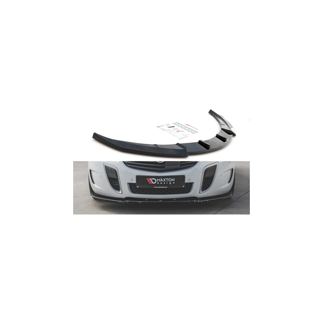 Добавка за предна броня/лип спойлер V.1 Opel Insignia Mk. 1 OPC Facelift - Maxton Design