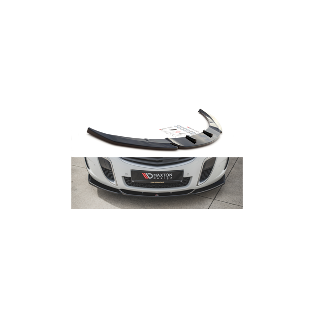 Добавка за предна броня/лип спойлер V.2 Opel Insignia Mk. 1 OPC Facelift - Maxton Design