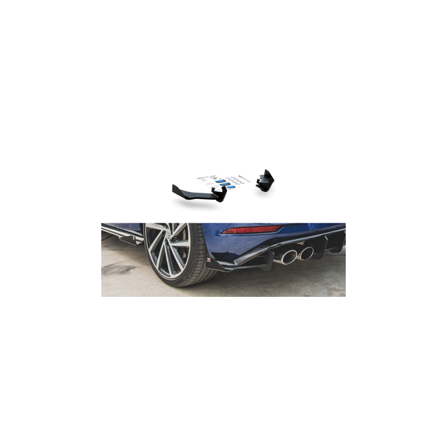 Добавки задна броня VW Golf 7 R Facelift - Maxton Design