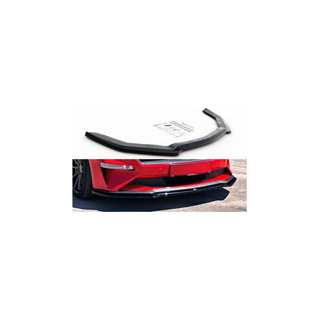 Добавка за предна броня/лип спойлер Ford Mustang Mk. 6 Facelift - Maxton Design