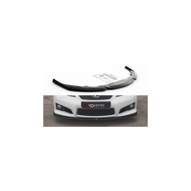 Добавка за предна броня/лип спойлер V.2 Lexus е F Mk2 - Maxton Design