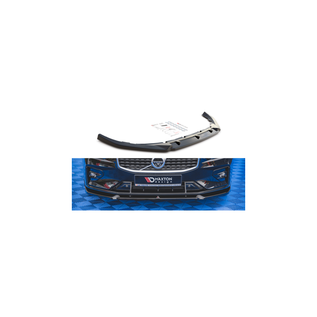 Добавка за предна броня/лип спойлер V.1 Volvo S60/V60 R-Design Mk3 - Maxton Design