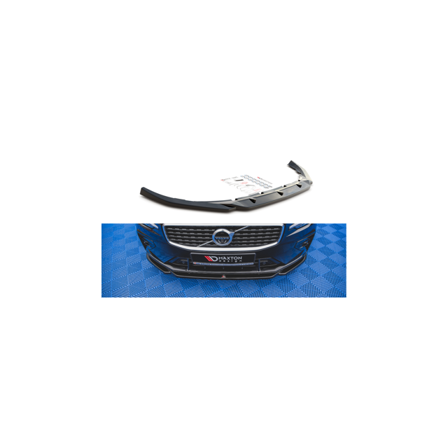 Добавка за предна броня/лип спойлер V.2 Volvo S60/V60 R-Design Mk3 - Maxton Design