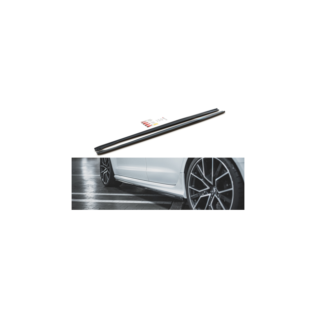 Добавки за прагове V.2 Audi RS6 C7 - Maxton Design