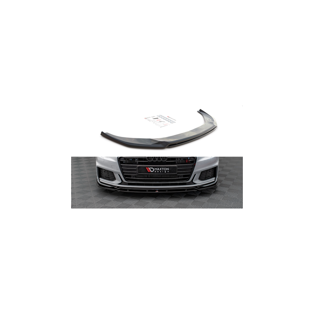 Добавка за предна броня/лип спойлер V.3 Audi A6 S-Line / S6 C8 - Maxton Design