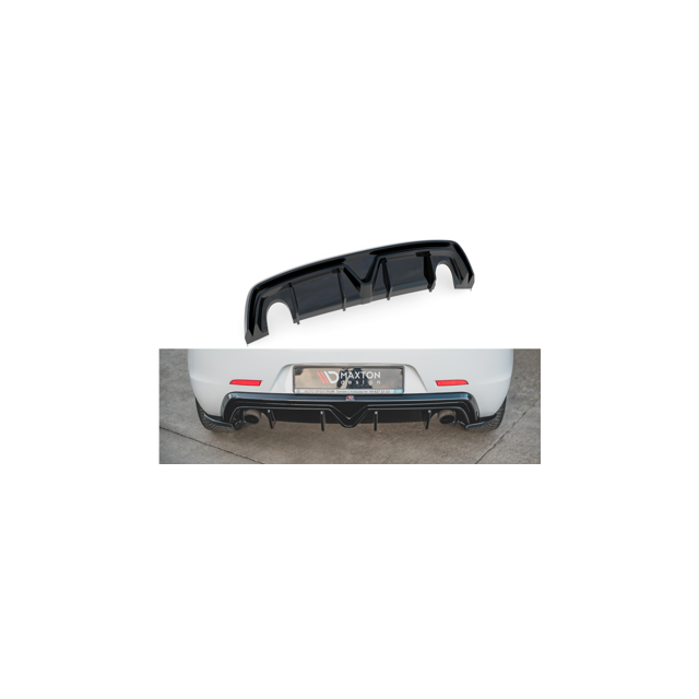 Дифузьор Alfa Romeo Giulietta Facelift (ауспух от двете страни) - Maxton Design
