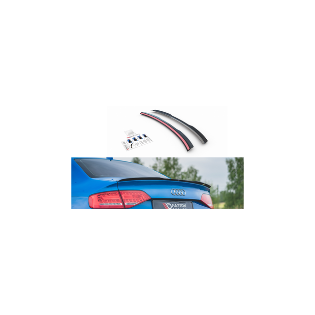 купи Добавка за спойлер Audi A4 / A4 S-Line B8 / B8 FL седан - Maxton Design
