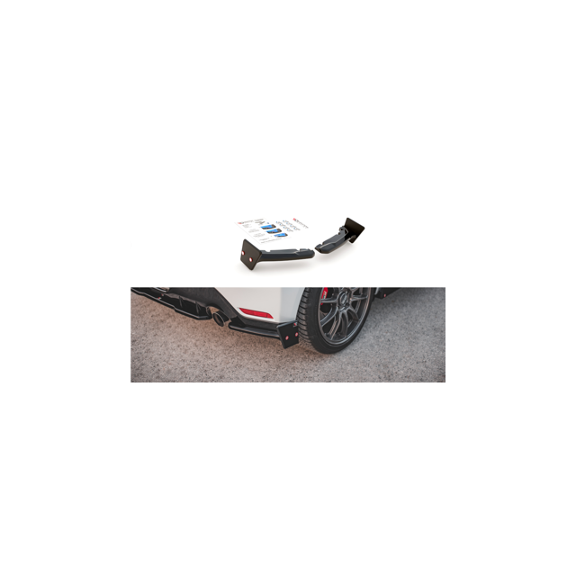 Добавки за задна броня v.2 + Добавки toyota gr yaris mk4 - Maxton Design