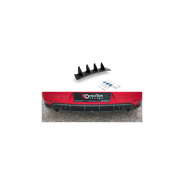 Дифузьор V.2 Volkswagen Golf GTI MK6 - Maxton Design