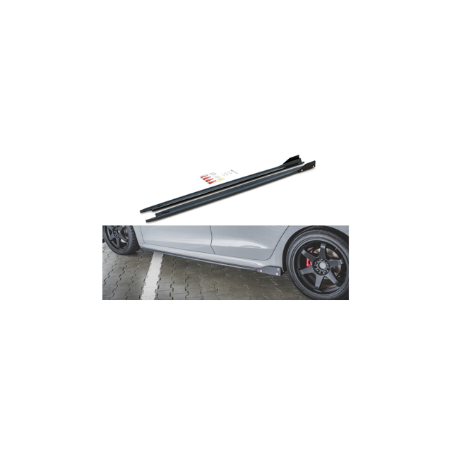 Добавки за прагове v.2 + Добавки skoda octavia rs mk4 - Maxton Design