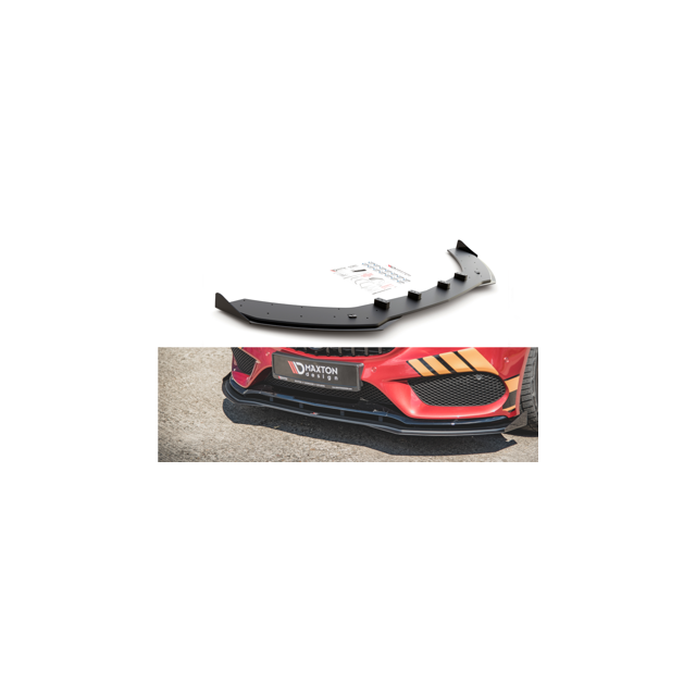 Добавка за предна броня/лип спойлер + Добавки Mercedes - AMG C43 Coupe C205 - Maxton Design