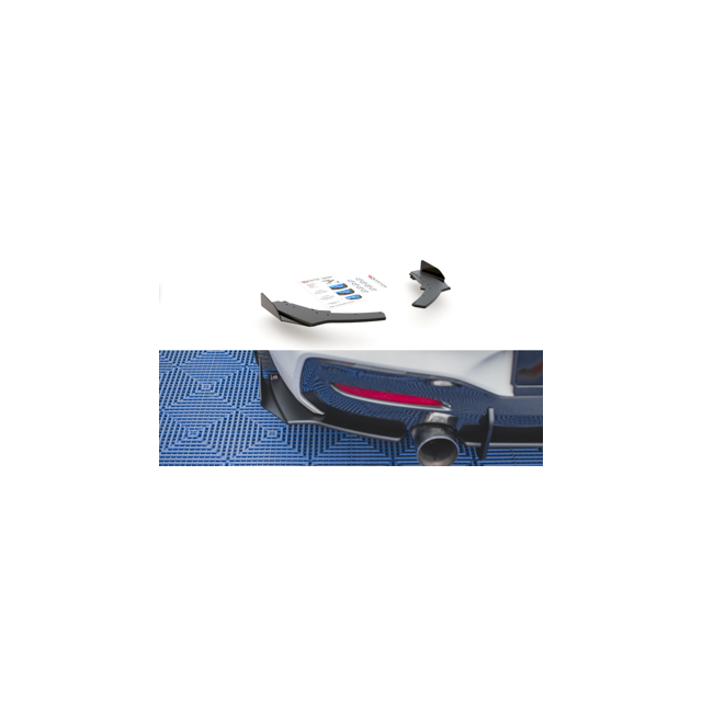 Добавки за задна броня v.2 + Добавки за BMW 1 F20 M140I - Maxton Design