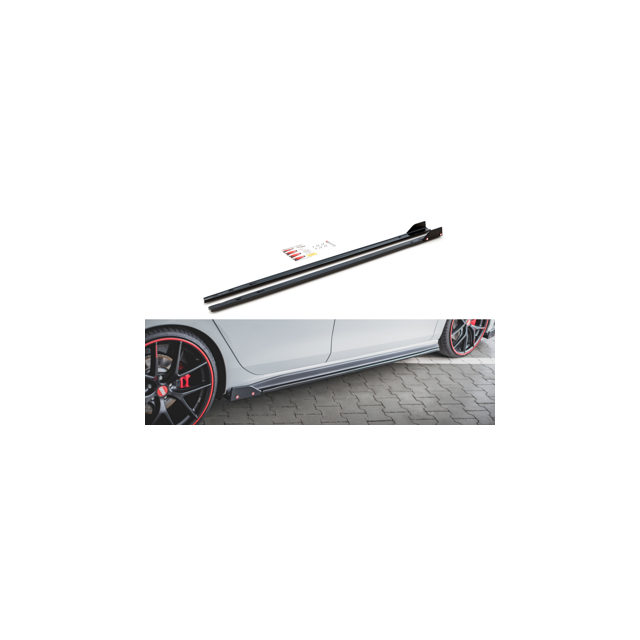 Добавки за прагове V.2 + Добавки Volkswagen Golf 8 GTI / GTI Clubsport - Maxton Design