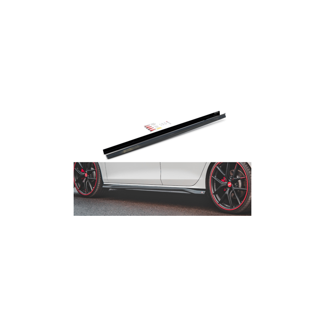 Добавки за прагове v.3 Volkswagen Golf 8 GTI - Maxton Design