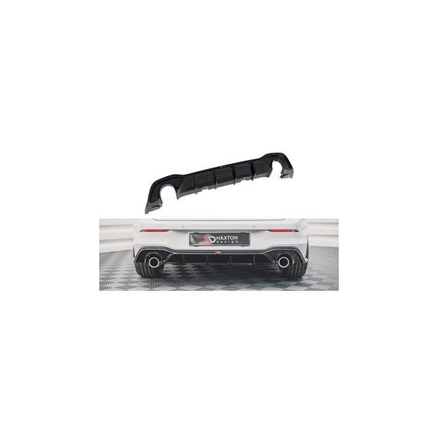 Дифузьор V.2 Volkswagen Golf 8 GTI - Maxton Design