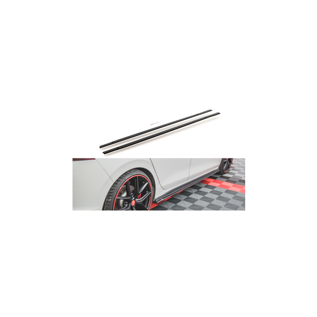 Добвки за прагове Volkswagen Golf 8 GTI / GTI Clubsport - Maxton Design