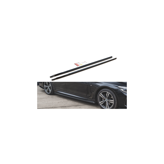 Добавки за прагове за BMW 7 m-Pack G11 - Maxton Design