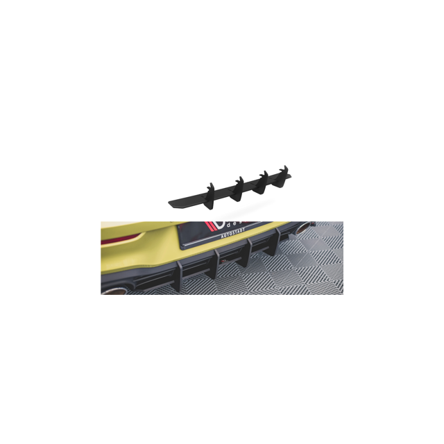 Дифузьор v.2 Volkswagen Golf 8 GTI Clubsport - Maxton Design