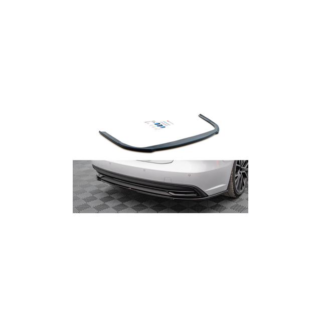 Централна Добавка за задна броня за Audi A7 C8 - Maxton Design