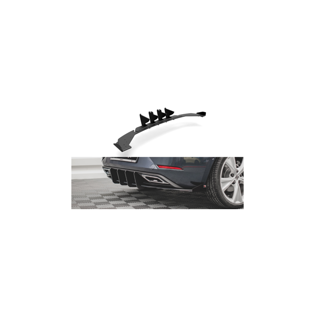 Заден дифузьор + Добавки Seat Leon Fr Hatchback Mk4 - Maxton Design