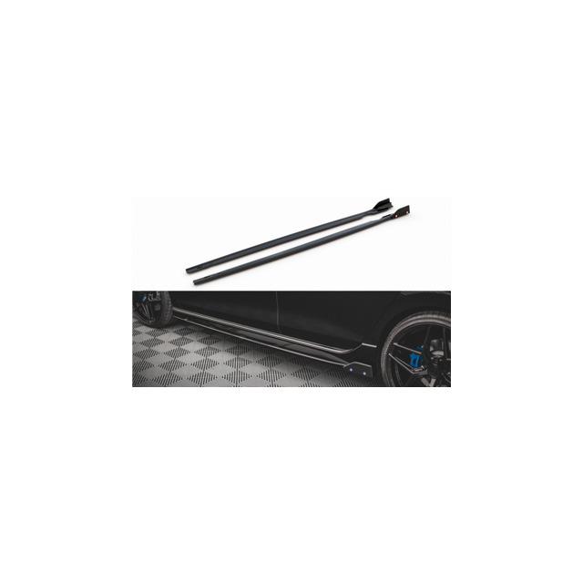 Добавки за прагове V.2 + Добавки Volkswagen Golf R Mk8 - Maxton Design