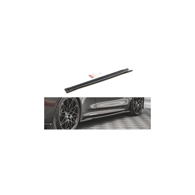 Добавки за прагове V.2 BMW M4 F82 - Maxton Design