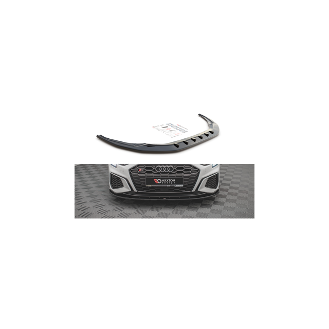 купи Добавка за предна броня/лип спойлер V.1 Audi S3 / A3 S-Line 8y - Maxton Design