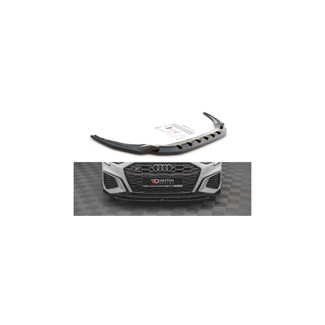 купи Добавка за предна броня/лип спойлер V.2 Audi S3 / A3 S-Line 8y - Maxton Design