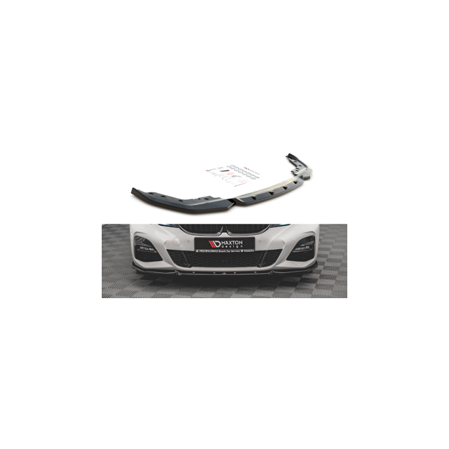 купи Добавка за предна броня/лип спойлер V.5 BMW 3 G20 / G21 M-Pack - Maxton Design