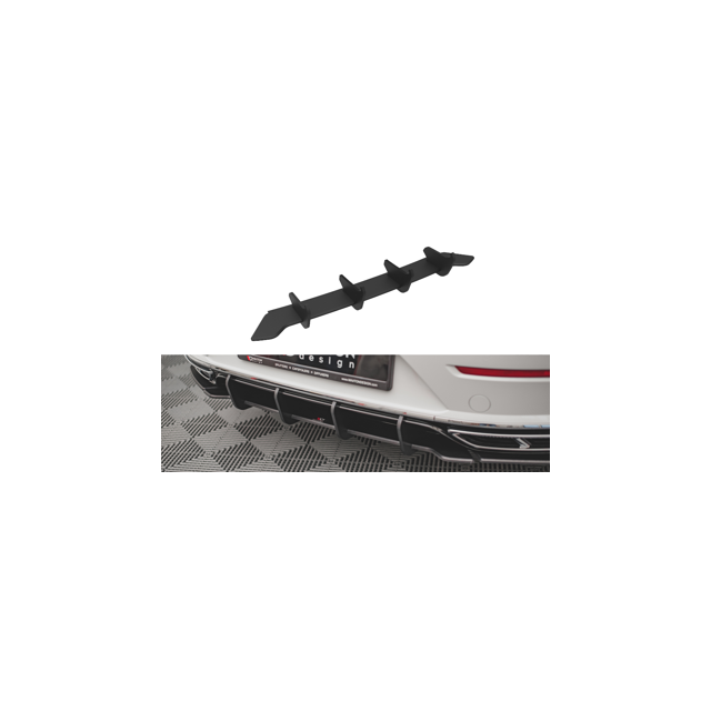 Street Pro заден дифузьор Volkswagen Arteon R-Line Facelift - Maxton Design