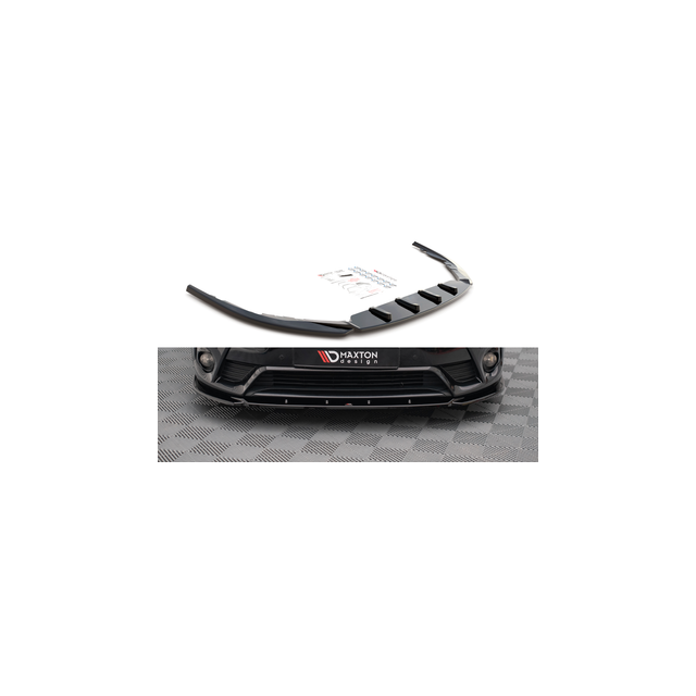 купи Добавка за предна броня/лип спойлер V.2 Toyota Avensis Mk3 Facelift - Maxton Design