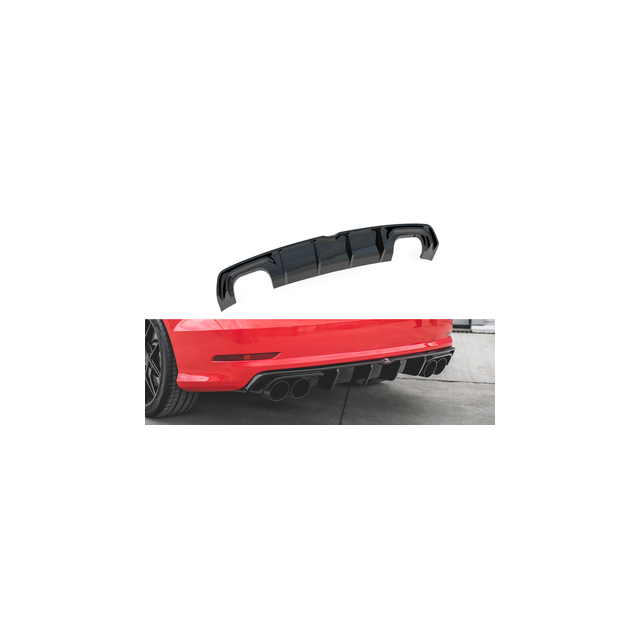 Дифузьор Audi S3 седан 8V - Maxton Design