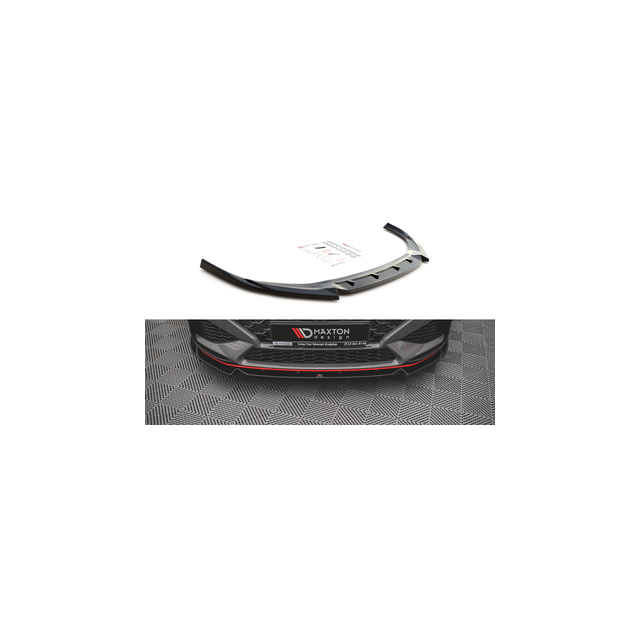купи Добавка за предна броня/лип спойлер V.2 Hyundai I30 N Хечбек/Fastback Mk3 Facelift - Maxton Design