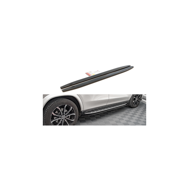 Добавки за прагове mercedes-benz gls amg-line x167 - Maxton Design