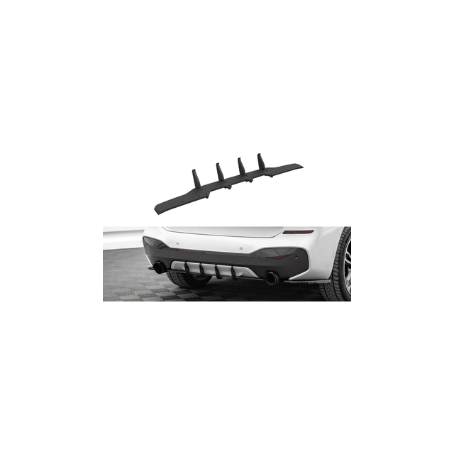 Street Pro заден дифузьор BMW X1 M-Pack F48 - Maxton Design