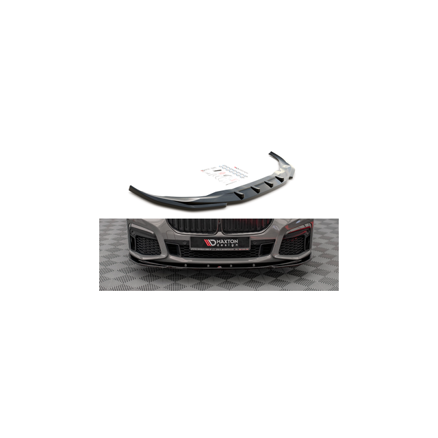 купи Добавка за предна броня/лип спойлер V.1 BMW 7 G11 M-Pack Facelift - Maxton Design