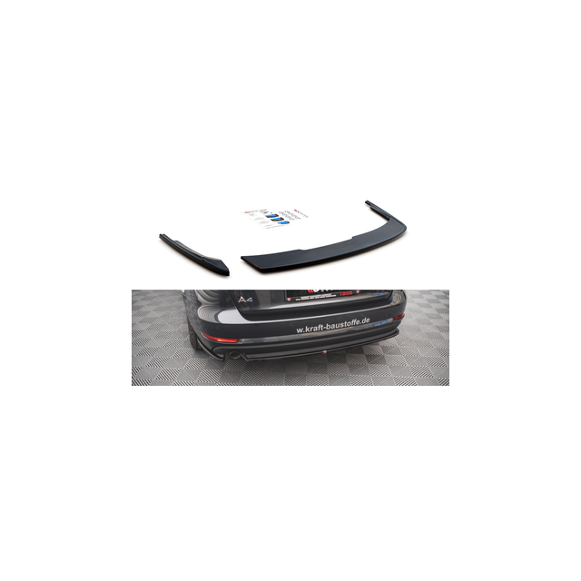 Добавки за задна броня Audi A4 Avant B9 - Maxton Design