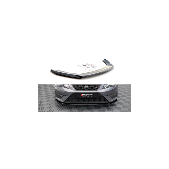 купи Добавка за предна броня/лип спойлер V.2 Seat Leon FR / Cupra Mk3 - Maxton Design